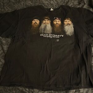 Duck Dynasty Men’s T-shirt Black Beards Are Back 3XL Si Jase Phil Robertson